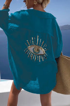 Naya | Embroidered Oversized Shirt