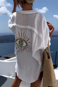 Naya | Embroidered Oversized Shirt