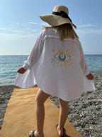Naya | Embroidered Oversized Shirt