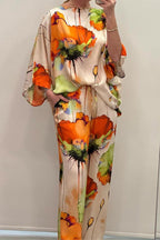 Elira | Flowing Floral Two-Piece Set