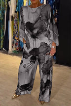Elira | Flowing Floral Two-Piece Set