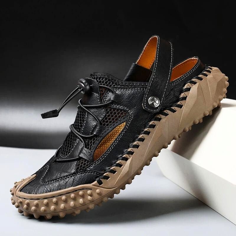 Men’s Faux Leather Sandals