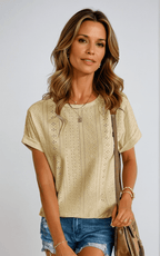 Women’s Eyelet Embroidered Blouse