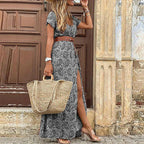 Selene | Elegant Boho Maxi Dress