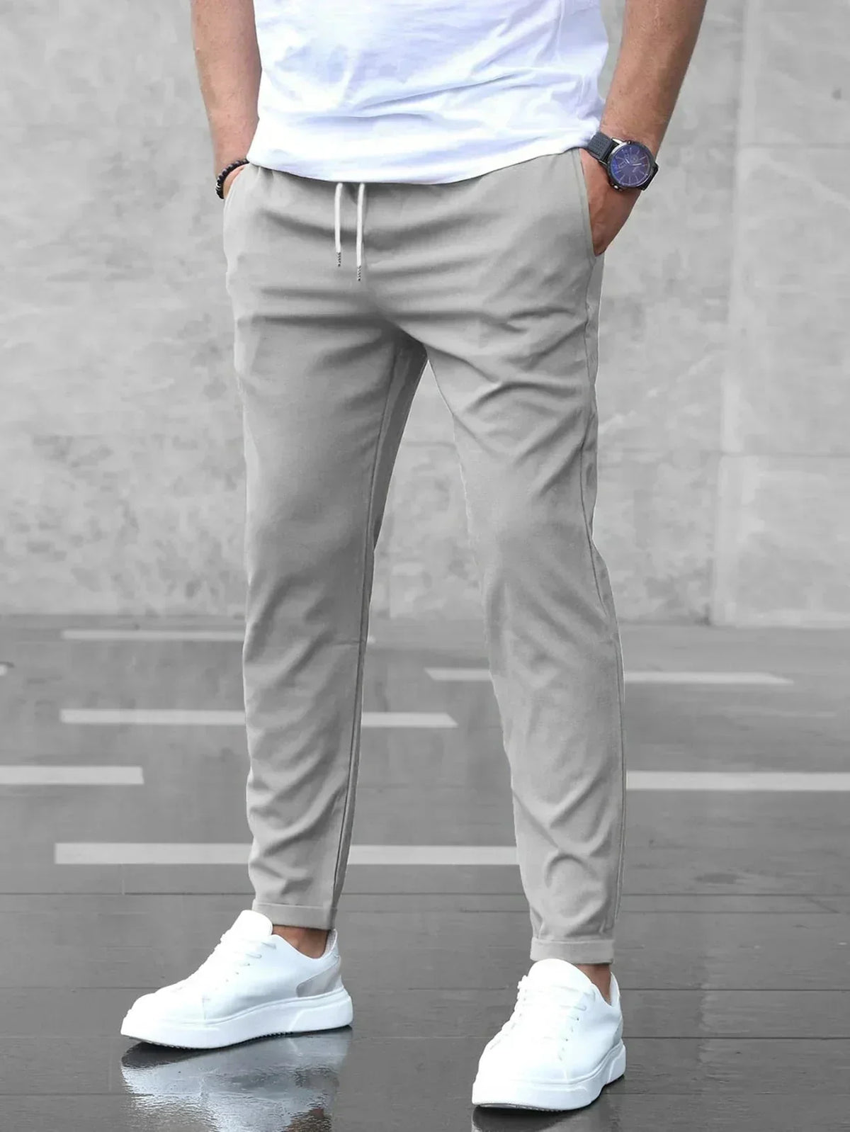 Men's Casual Slim-Fit Joggers