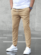 Men's Casual Slim-Fit Joggers