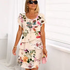 Maribel | Layered Floral Summer Dress