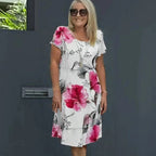 Maribel | Layered Floral Summer Dress