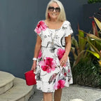 Maribel | Layered Floral Summer Dress