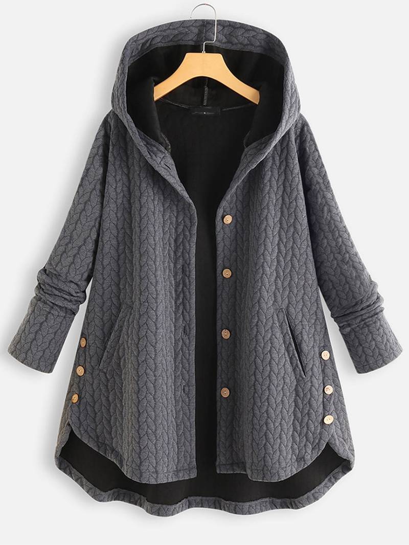 Tayla | Warm Casual Button-Up Jacket
