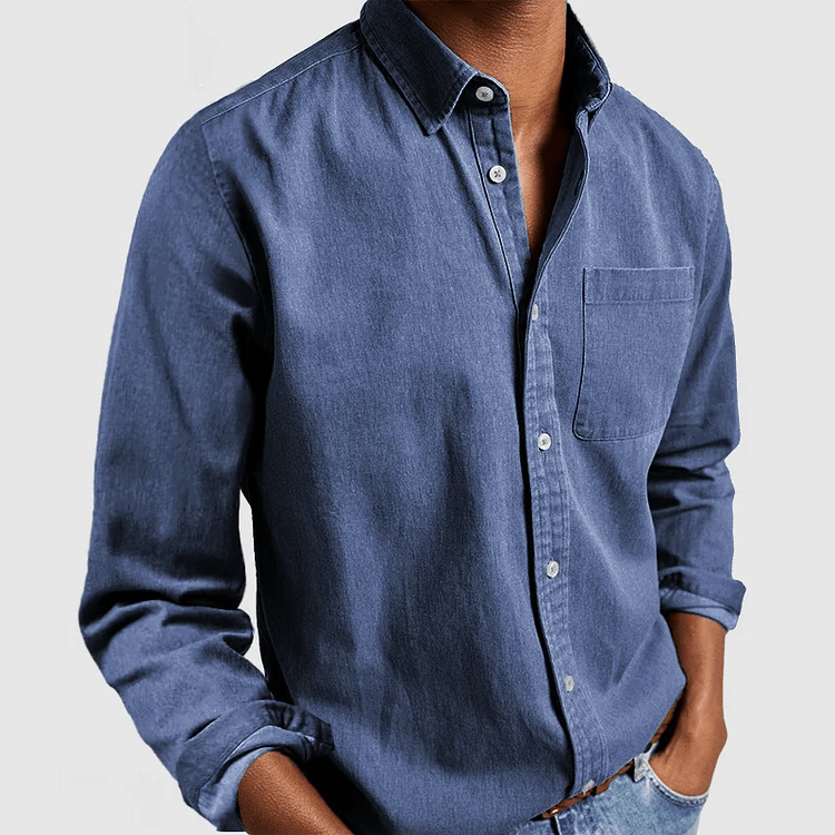 Men’s Long Sleeve Business Casual Shirt