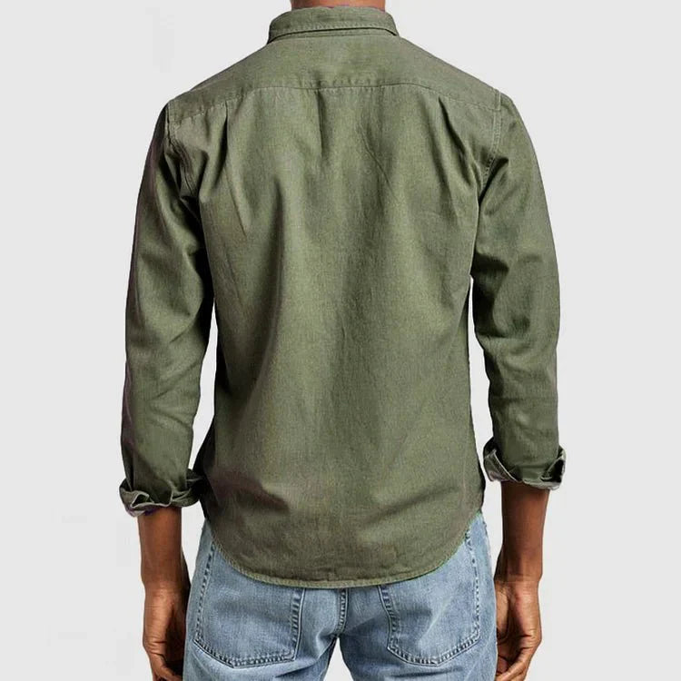 Men’s Long Sleeve Business Casual Shirt