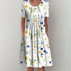Callista | Bloom Print  Midi Dress