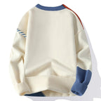 Men's Patchwork Knit Sweater