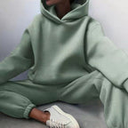 Sienna | Women’s Oversized Fleece Hoodie & Jogger Set