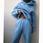 Sienna | Women’s Oversized Fleece Hoodie & Jogger Set