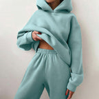 Sienna | Women’s Oversized Fleece Hoodie & Jogger Set