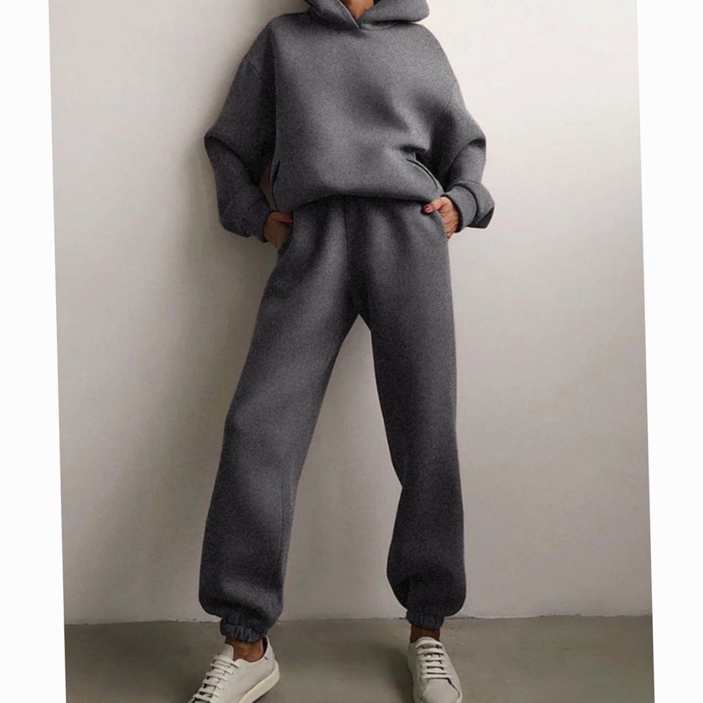 Sienna | Women’s Oversized Fleece Hoodie & Jogger Set