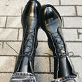 Vesper | Women’s Cap-Toe Lace-Up Mid-Calf Combat Boots