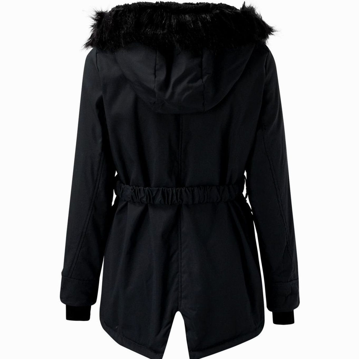 Kira | Women’s Hooded Fleece-Lined Drawstring Parka Jacket