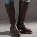 Willow | Women’s Ankle Buckle Knee-High Riding Boots
