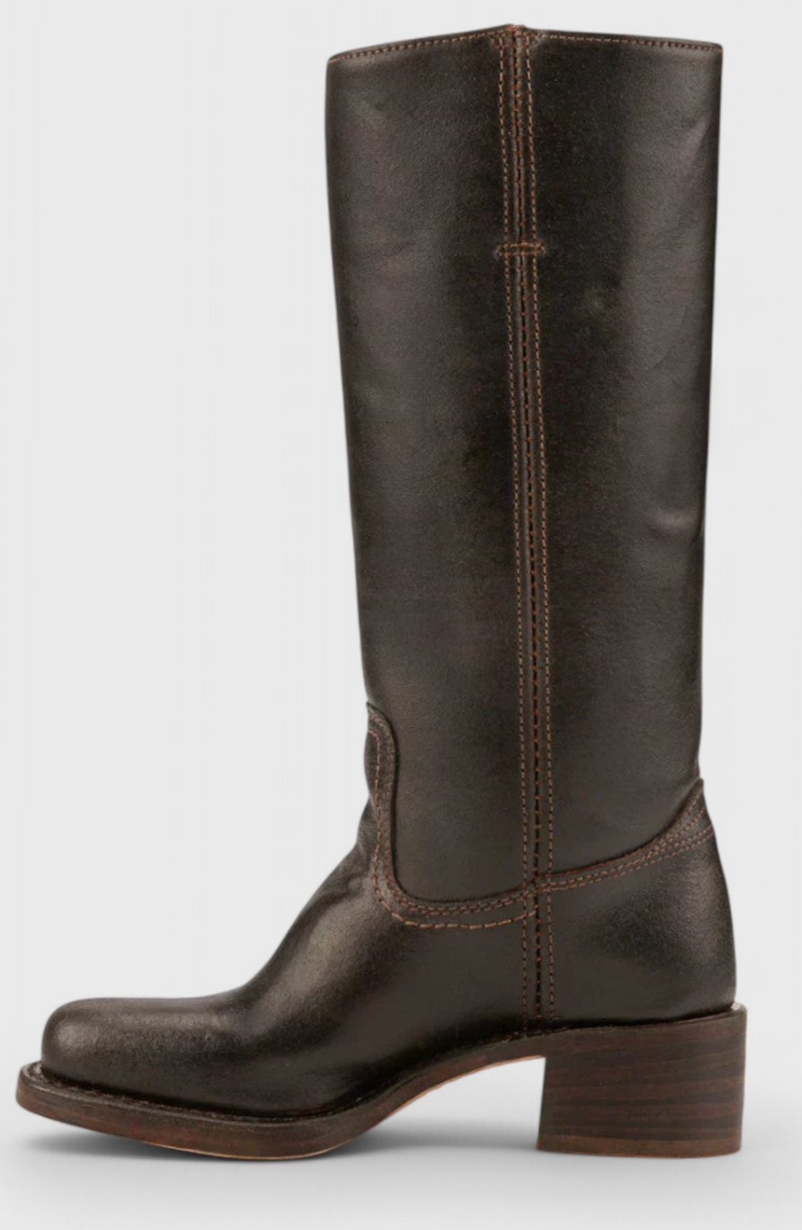Remi | Women’s Square Toe Pull-On Western Mid-Calf Boots