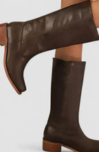 Remi | Women’s Square Toe Pull-On Western Mid-Calf Boots