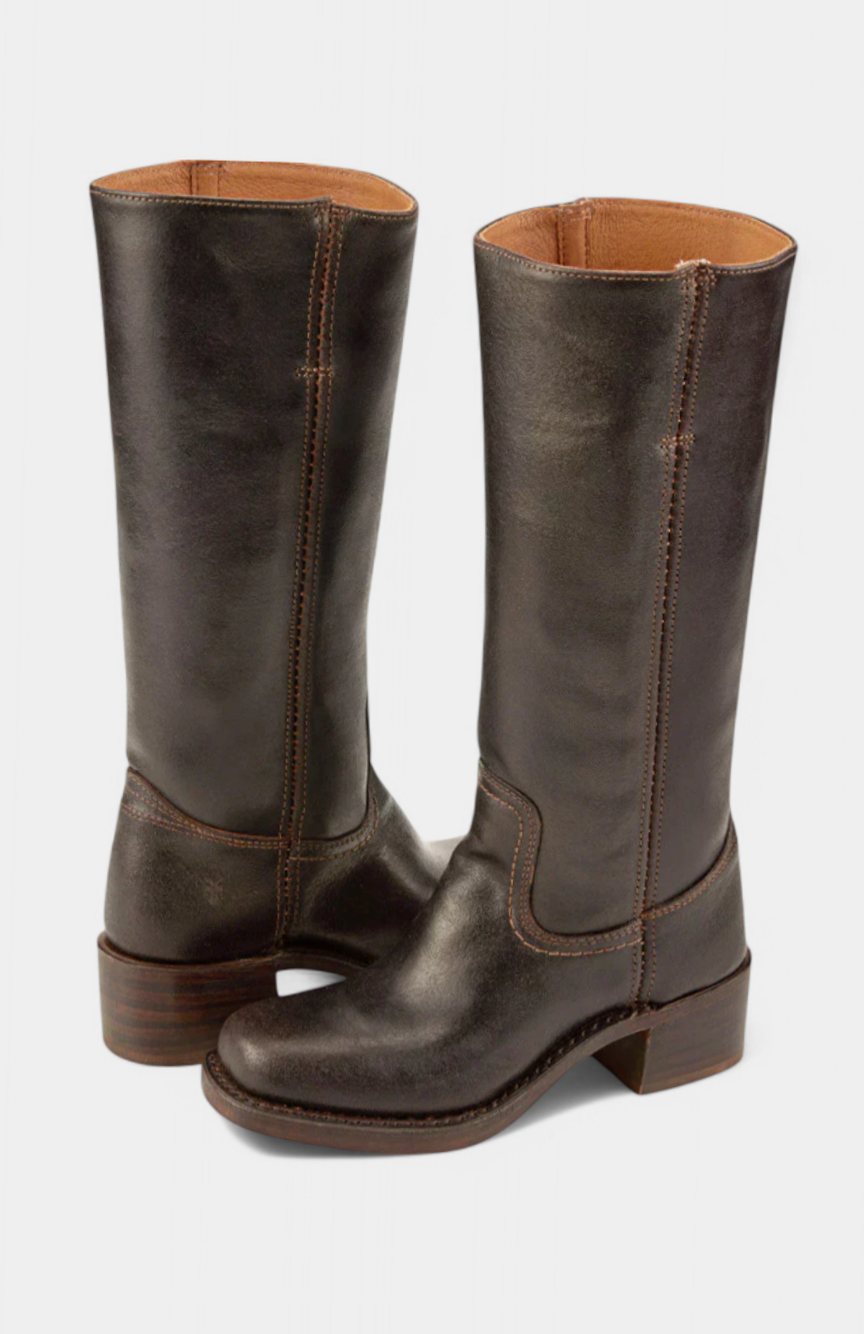 Remi | Women’s Square Toe Pull-On Western Mid-Calf Boots