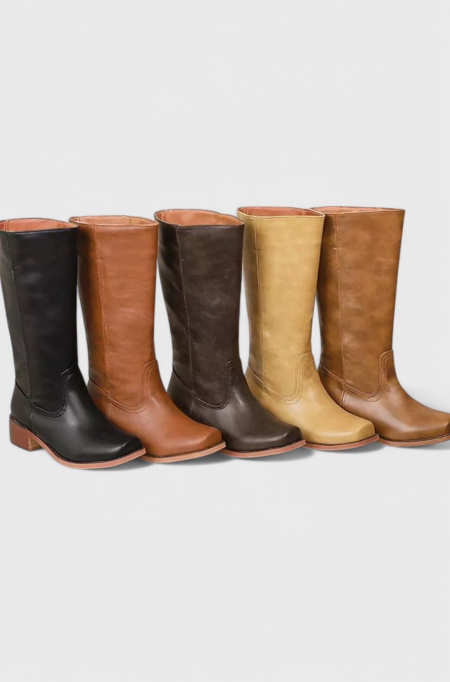 Remi | Women’s Square Toe Pull-On Western Mid-Calf Boots