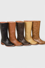 Remi | Women’s Square Toe Pull-On Western Mid-Calf Boots