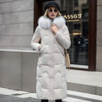 Bianca | Women’s Hooded Long Quilted Puffer Parka
