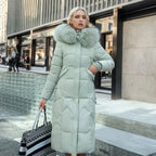 Bianca | Women’s Hooded Long Quilted Puffer Parka