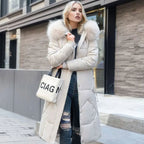 Bianca | Women’s Hooded Long Quilted Puffer Parka