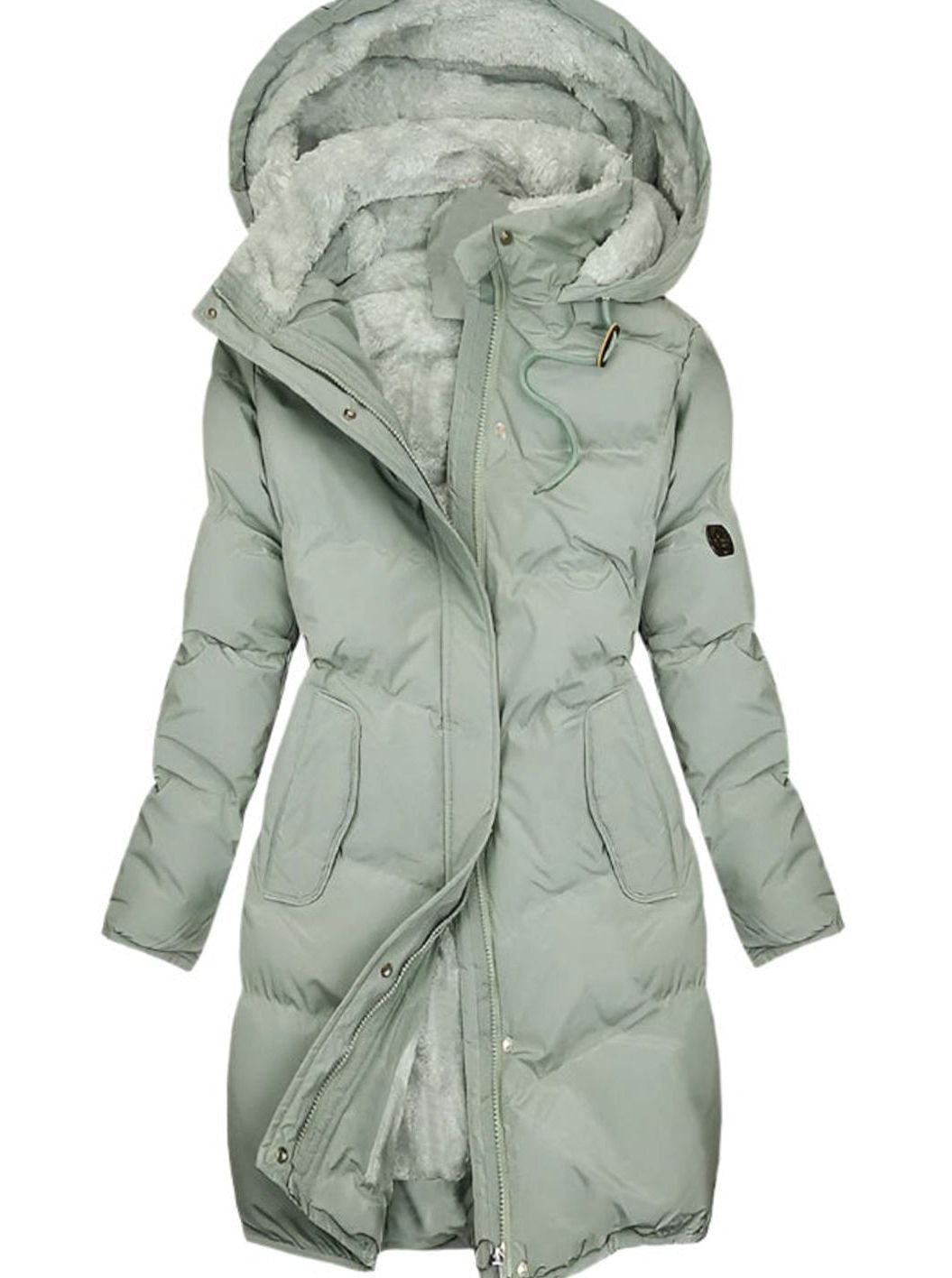 Nora | Women’s Hooded Lined Long Quilted Parka
