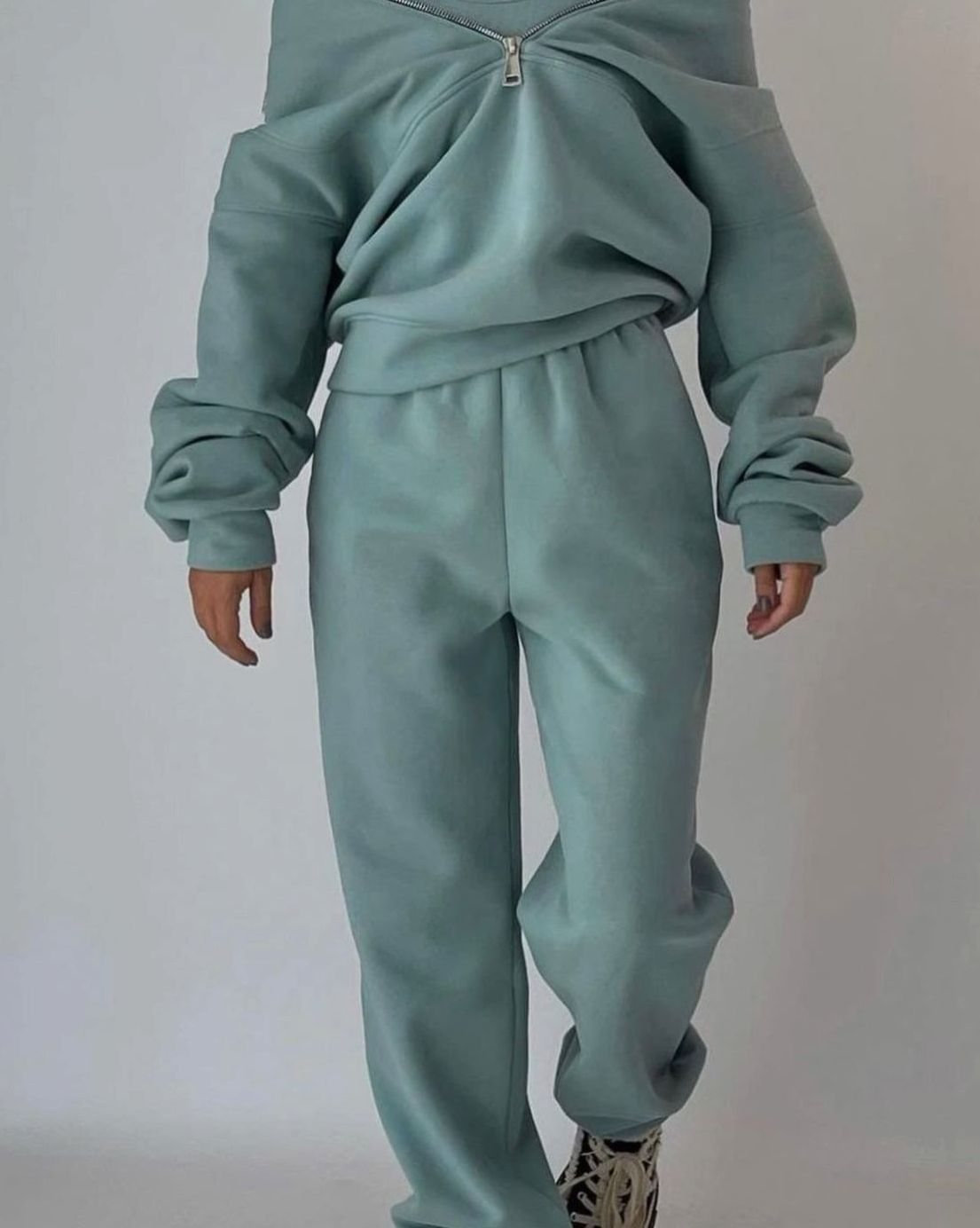 Sloane | Women’s Half-Zip Fleece Sweatshirt & Jogger Set