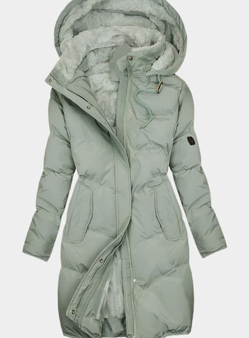 Beatrix | Women’s Plush-Lined Hooded Quilted Long Parka