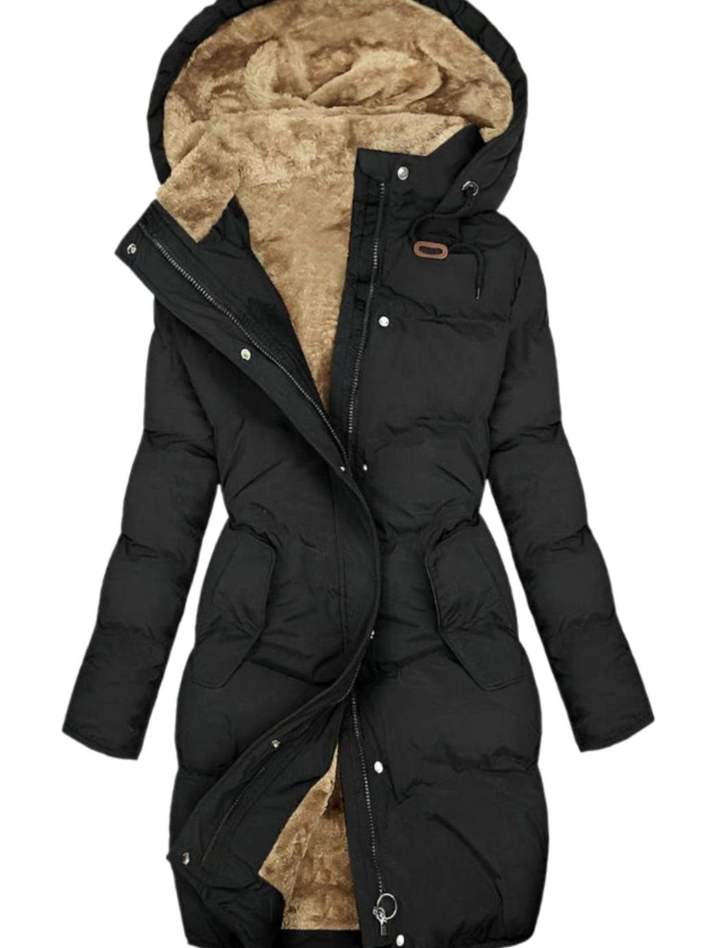 Beatrix | Women’s Plush-Lined Hooded Quilted Long Parka