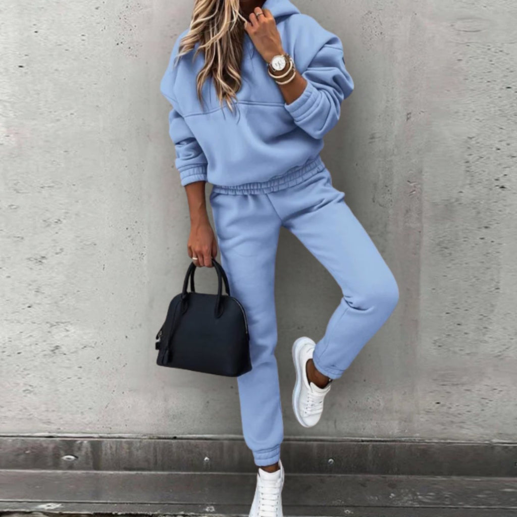 Remi | Women’s Relaxed Pullover Hoodie & Tapered Jogger Set