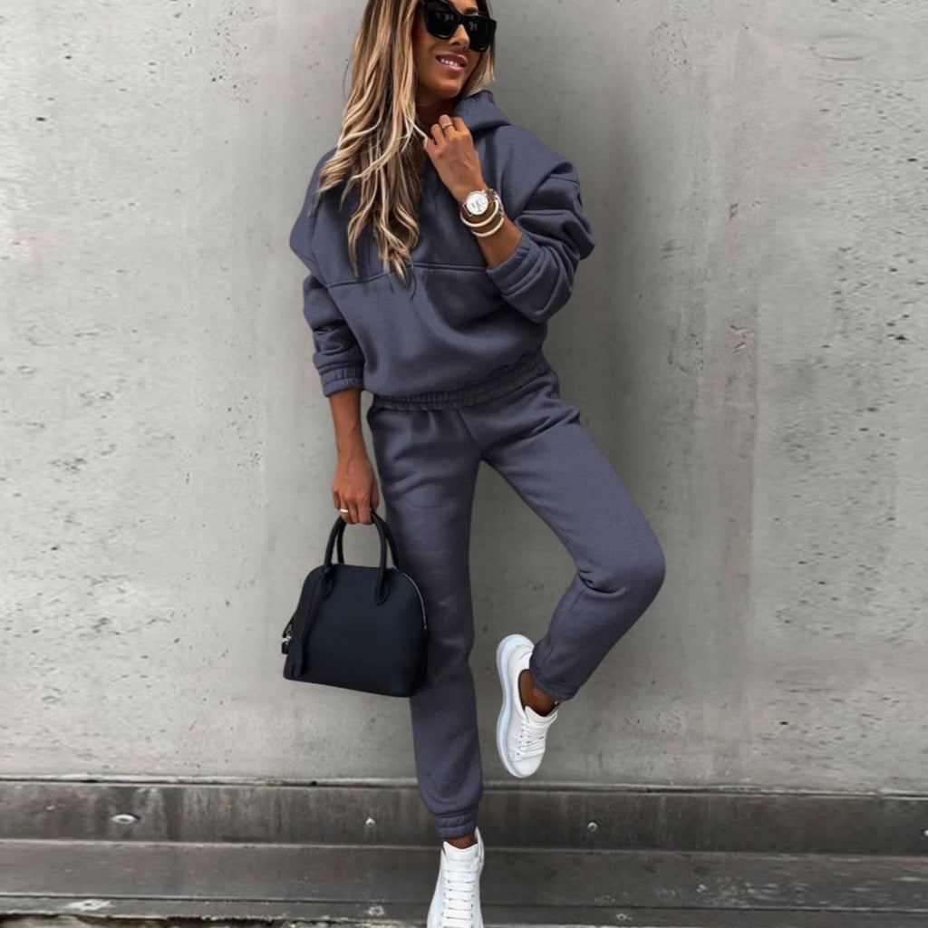 Remi | Women’s Relaxed Pullover Hoodie & Tapered Jogger Set