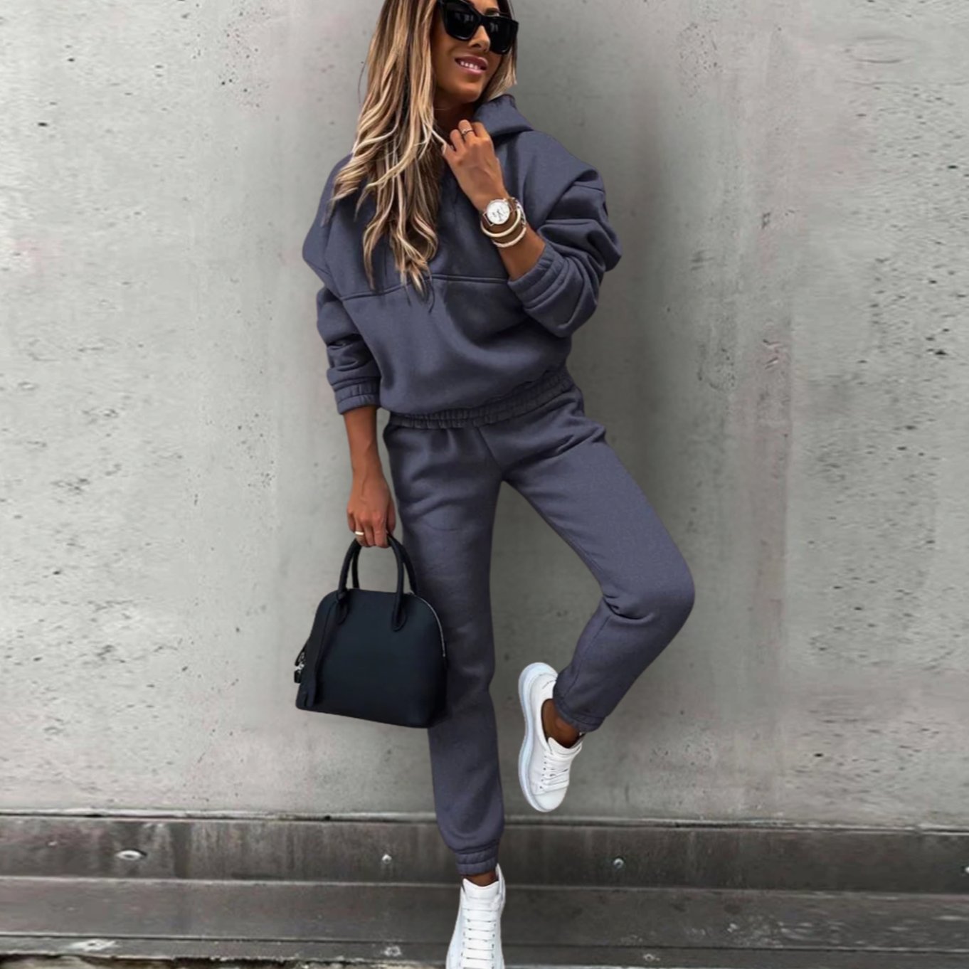 Remi | Women’s Relaxed Pullover Hoodie & Tapered Jogger Set
