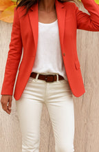 Valerie | Women’s Single-Button Tailored Slim-Fit Blazer