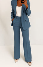 Camille | Women’s Single-Button Peak-Lapel Trouser Suit Set