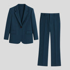 Vivian | Women’s Single-Button Tailored Blazer & Straight-Leg Trouser Suit Set