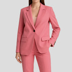Vivian | Women’s Single-Button Tailored Blazer & Straight-Leg Trouser Suit Set