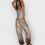 Zara | Stylish Leopard Jeans